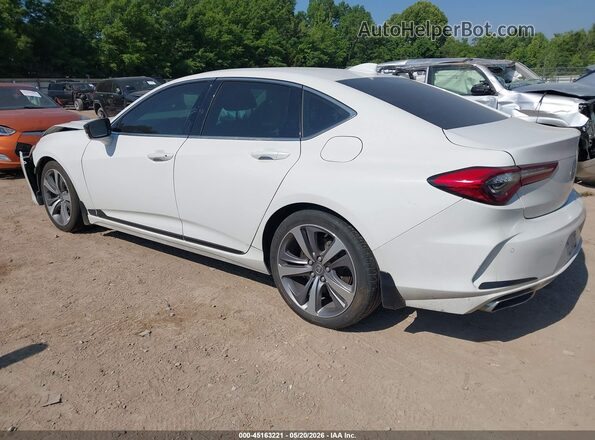 19UUB6F65MA001897 2021 ACURA TLX White Задня ліва чверть