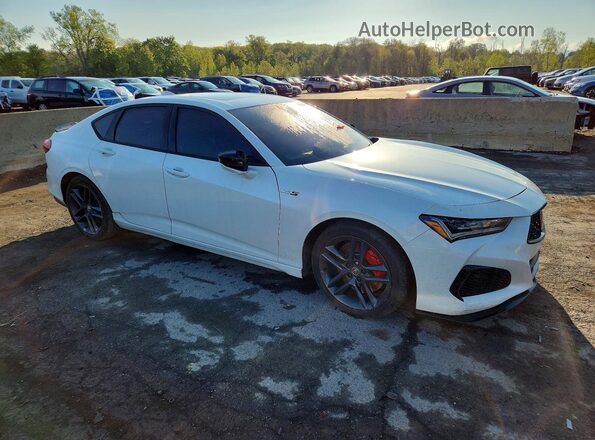 19UUB7F04PA001007 2023 ACURA TLX White Przód prawy
