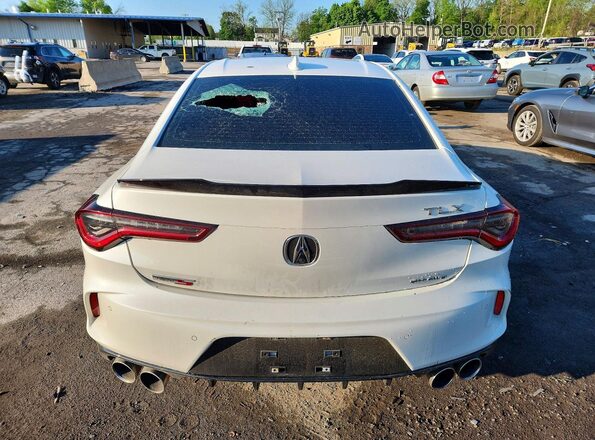 19UUB7F04PA001007 2023 ACURA TLX White Widok z tyłu