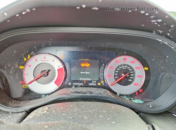19UUB7F04PA001007 2023 ACURA TLX White Widok zestawu wskaźników