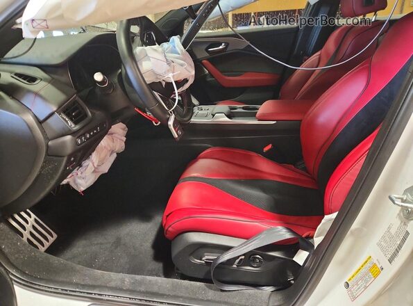 19UUB7F05SA001364 2025 ACURA TLX White Widok wnętrza z przodu