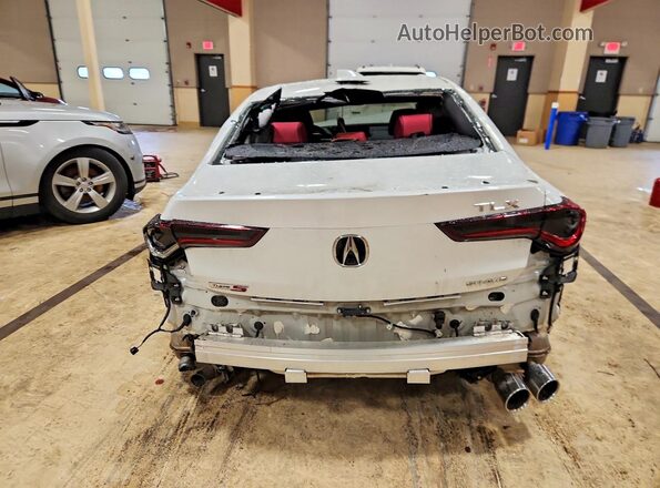 19UUB7F05SA001364 2025 ACURA TLX White Widok z tyłu