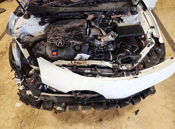 19UUB7F05SA001364 2025 ACURA TLX White Widok wnętrza z tyłu