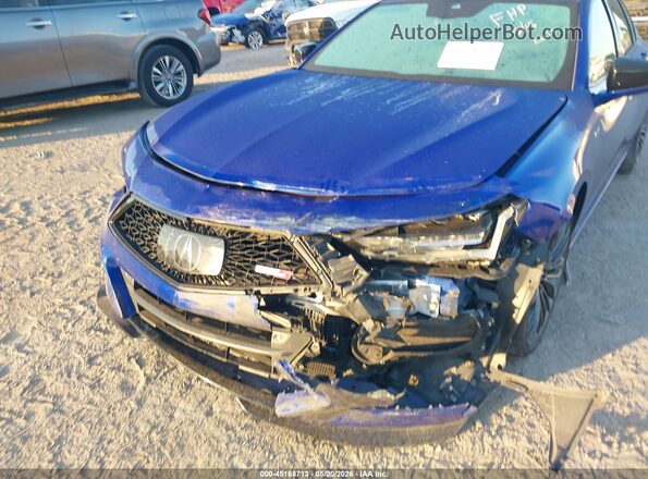 19UUB7F09MA001368 2021 ACURA TLX Blue Դիմացի տեսք