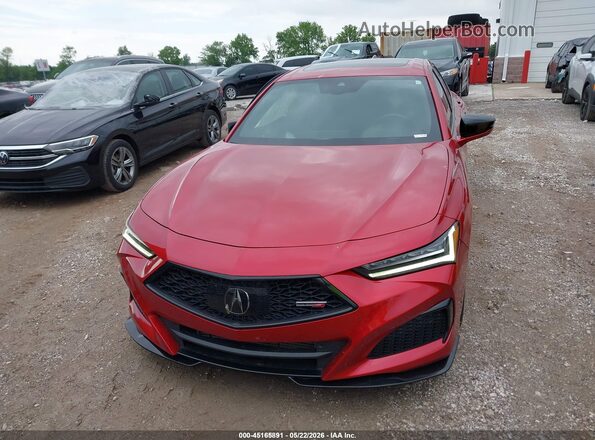 19UUB7F95PY002298 2023 ACURA TLX Red Սարքավորումների վահանակի տեսք
