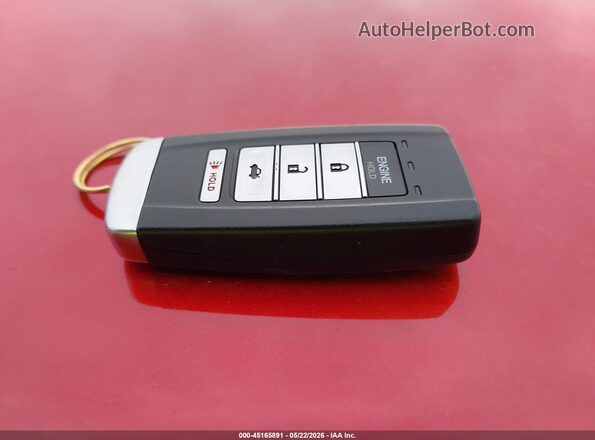 19UUB7F95PY002298 2023 ACURA TLX Red Առջևի վահանակի տեսք