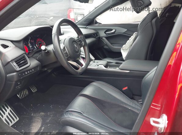 19UUB7F95PY002298 2023 ACURA TLX Red Սալոնի դիմացի տեսք