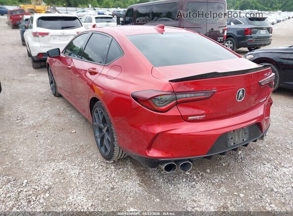 19UUB7F95PY002298 2023 ACURA TLX Red Հետևի ձախ