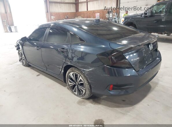 19XFC1E35HE028289 2017 HONDA CIVIC Blue Trasero izquierdo