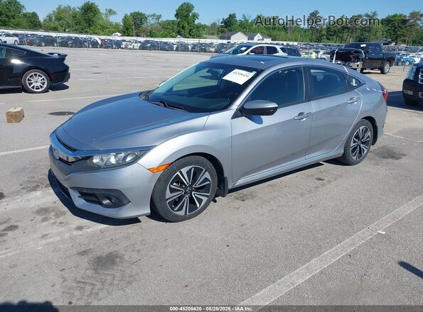19XFC1F30GE030643 2016 HONDA CIVIC Серебряный Передняя левая четверть