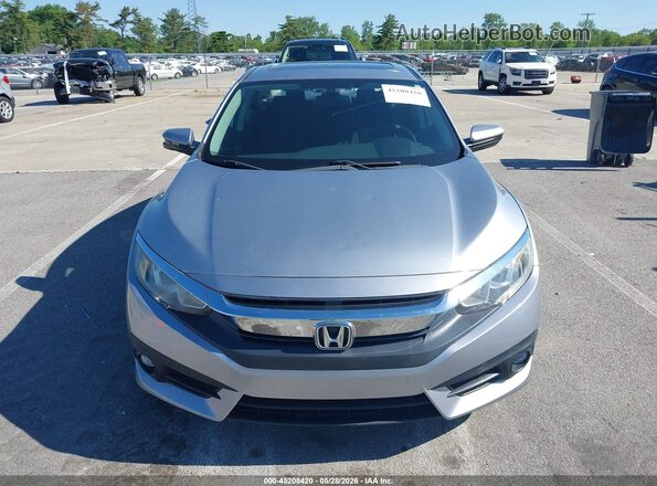 19XFC1F30GE030643 2016 HONDA CIVIC Серебряный Вид щитка приборов
