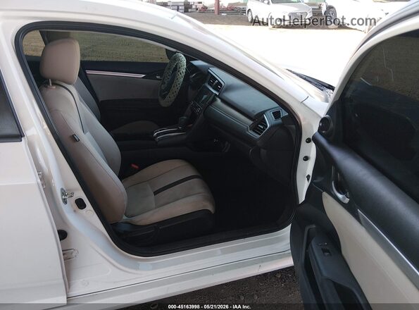 19XFC1F30GE034871 2016 HONDA CIVIC White Սալոնի դիմացի տեսք
