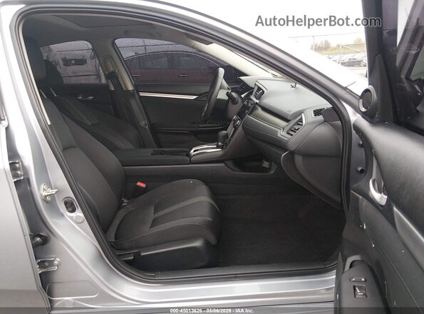 19XFC1F30GE209099 2016 HONDA CIVIC Silver Widok wnętrza z przodu