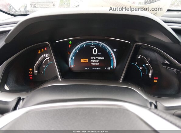 19XFC1F30GE209099 2016 HONDA CIVIC Silver Widok tylnych siedzeń