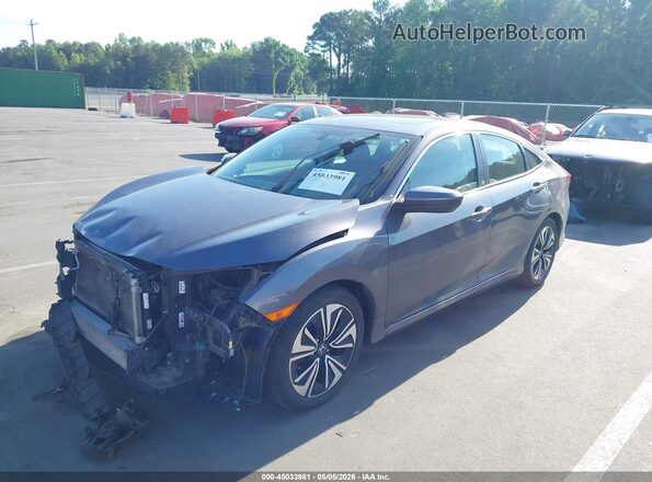 19XFC1F30GE221818 2016 HONDA CIVIC Gray 