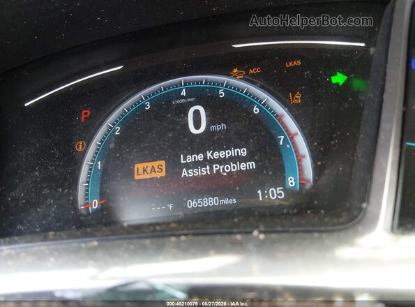19XFC1F30LE011598 2020 HONDA CIVIC Gray 