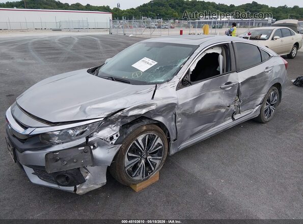 19XFC1F31HE016882 2017 HONDA CIVIC Silver Przód lewy