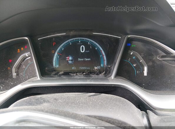19XFC1F31HE016882 2017 HONDA CIVIC Silver Widok tylnych siedzeń