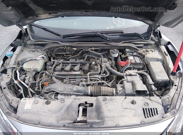 19XFC1F31HE016882 2017 HONDA CIVIC Silver Widok z tyłu