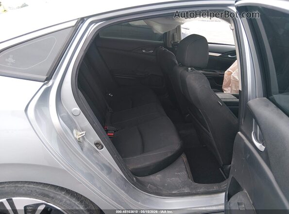 19XFC1F31HE016882 2017 HONDA CIVIC Silver Widok naklejki z numerem VIN