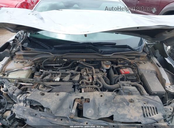 19XFC1F31ME006072 2021 HONDA CIVIC Silver Widok z tyłu