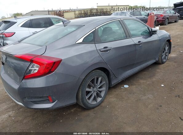 19XFC1F31ME006458 2021 HONDA CIVIC Gray Trasero derecho