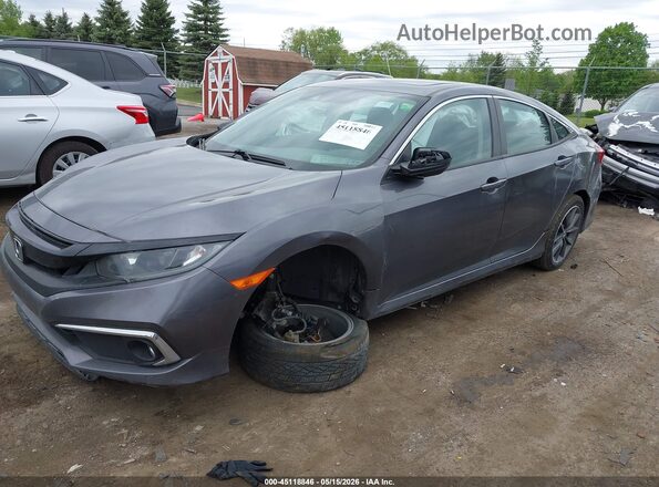 19XFC1F31ME006458 2021 HONDA CIVIC Gray Vista frontal