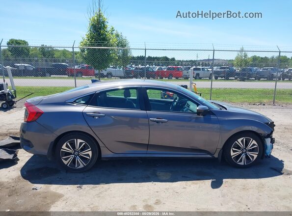 19XFC1F32HE022061 2017 HONDA CIVIC Gray Widok wnętrza z tyłu