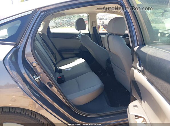 19XFC1F32HE022061 2017 HONDA CIVIC Gray Widok naklejki z numerem VIN