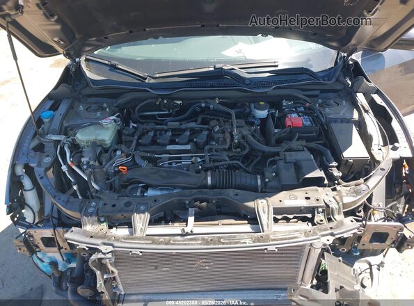 19XFC1F32HE022061 2017 HONDA CIVIC Gray Widok z tyłu