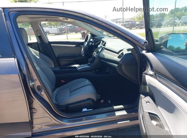 19XFC1F32HE022061 2017 HONDA CIVIC Gray Widok wnętrza z przodu