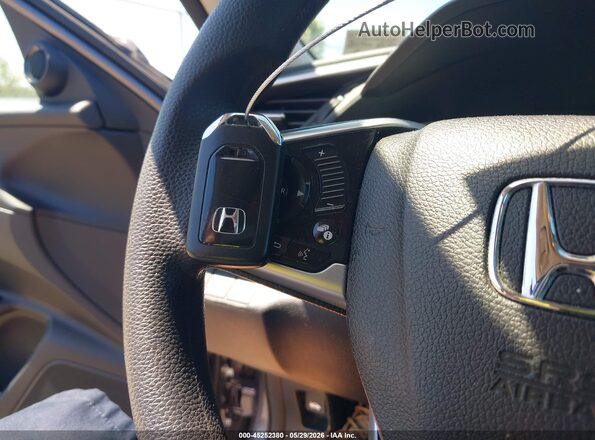 19XFC1F32HE022061 2017 HONDA CIVIC Gray Widok deski rozdzielczej