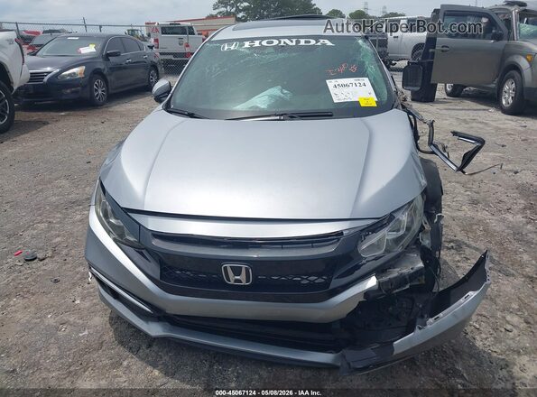 19XFC1F32ME007652 2021 HONDA CIVIC Silver Вид щитка приладів