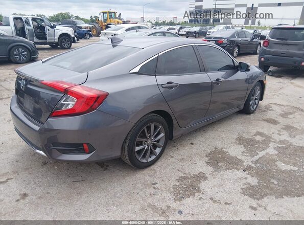 19XFC1F33KE007253 2019 HONDA CIVIC Gray Rear right