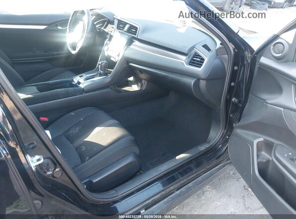 19XFC1F33ME201378 2021 HONDA CIVIC Черный Вид салона спереди