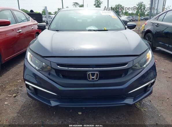 19XFC1F33ME208427 2021 HONDA CIVIC Gray Widok wnętrza z tyłu