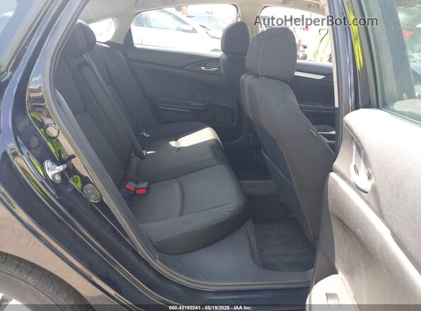 19XFC1F34GE209638 2016 HONDA CIVIC Black Vista de la etiqueta del VIN