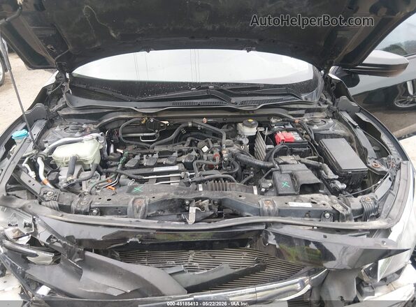 19XFC1F34HE016200 2017 HONDA CIVIC Black უკანა ხედი
