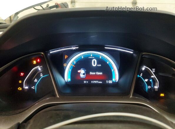 19XFC1F34HE017735 2017 HONDA CIVIC White Սարքավորումների վահանակի տեսք