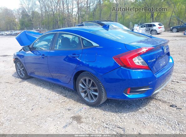 19XFC1F34KE201743 2019 HONDA CIVIC Blue Rear left