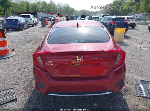 19XFC1F34LE008221 2020 HONDA CIVIC Red 