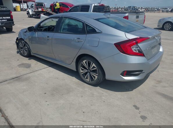 19XFC1F35HE017663 2017 HONDA CIVIC Silver Tył lewy