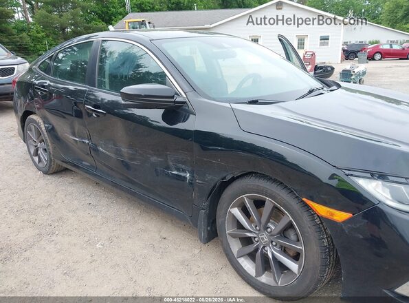 19XFC1F35LE006753 2020 HONDA CIVIC Black Вид спереду
