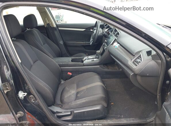 19XFC1F35LE006753 2020 HONDA CIVIC Black Вид салону спереду
