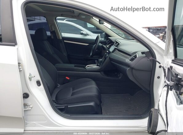 19XFC1F35LE014237 2020 HONDA CIVIC White Front interior view