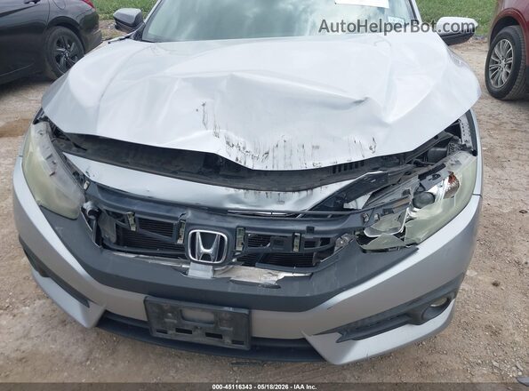 19XFC1F36GE200519 2016 HONDA CIVIC Gray წინა ხედი