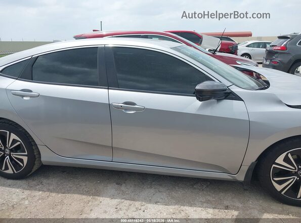 19XFC1F36GE200519 2016 HONDA CIVIC Gray უკანა სალონის ხედი