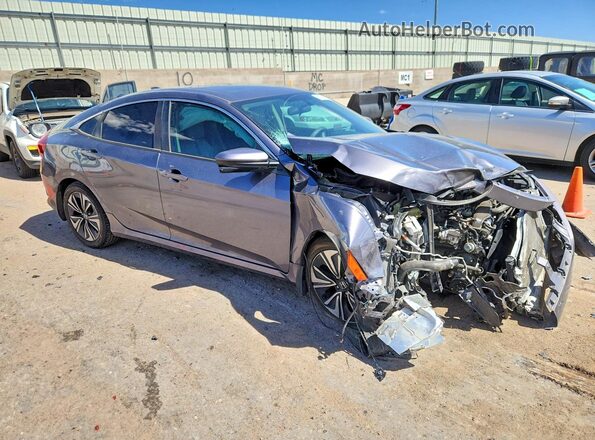 19XFC1F36HE002038 2017 HONDA CIVIC Gray 