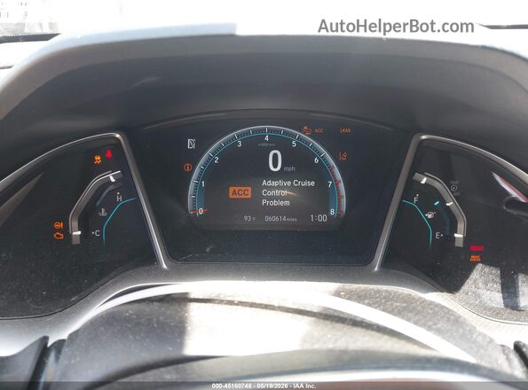 19XFC1F36KE020028 2019 HONDA CIVIC Серый Вид задних сидений