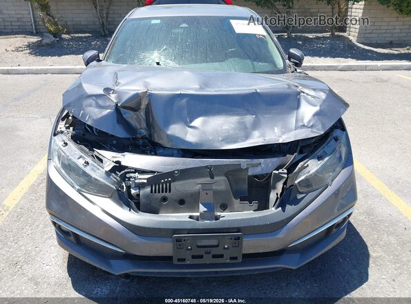 19XFC1F36KE020028 2019 HONDA CIVIC Серый Вид спереди